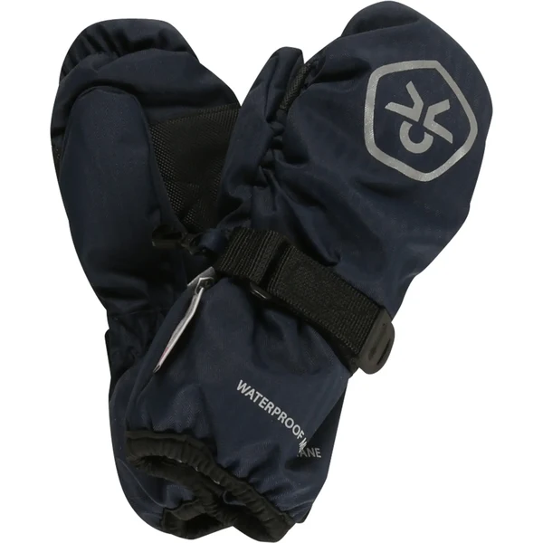 COLOR KIDS Rukavice Mittens ultramarínová / striebornosivá 63143046