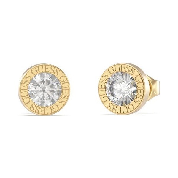Guess Moderné pozlátené náušnice kôstky Color My Day JUBE02244JWYGT/U 66579099