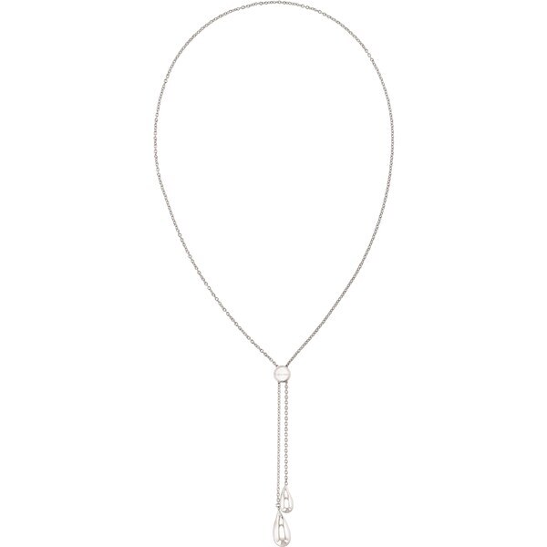 Calvin Klein Moderný oceľový náhrdelník s posuvným zapínaním 66580009