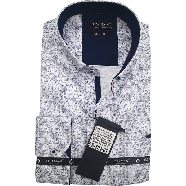 EGO MAN košeľa pánska ES-334-01 slim fit 35987518