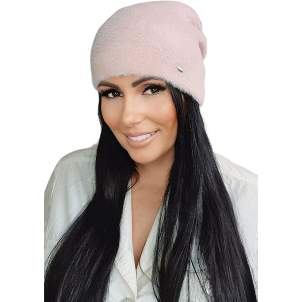 Kamea Ružová dámska zimná čiapka Iryda, Farba ružová 35993472