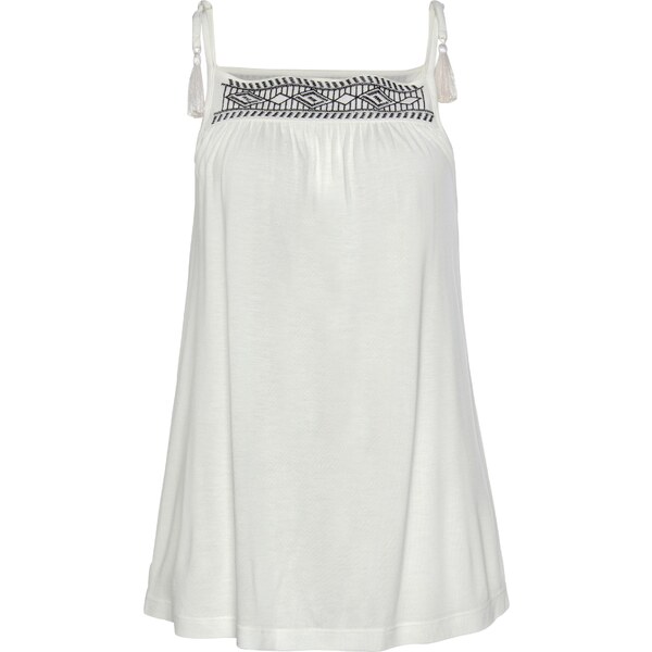 LASCANA Top čierna / biela 54232923