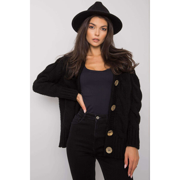 Glara Vlnený sveter s výrazným vzorom 36019253