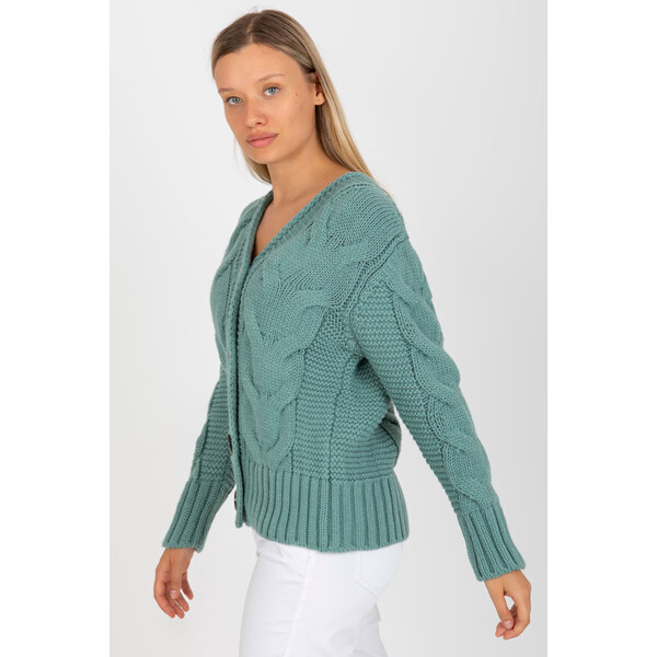 Glara Vlnený sveter s výrazným vzorom 36019250