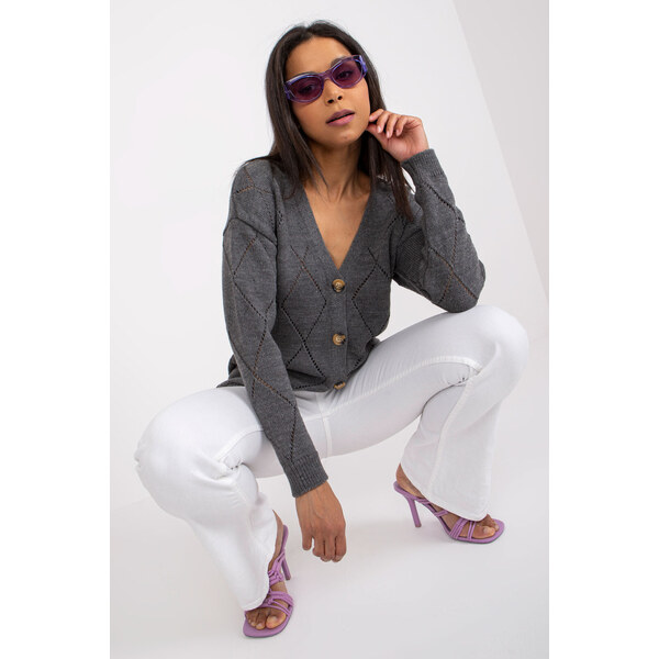 Glara Sveter s gombíkmi z vlny 36019244