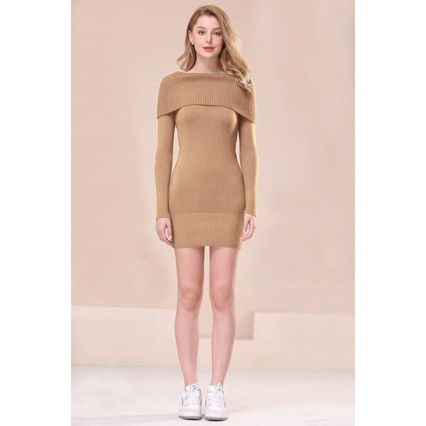 Glara Dámsky sveter s rolákom 36618130