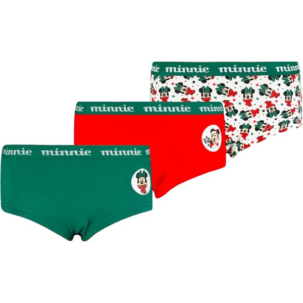 Licensed Dievčenské nohavičky Disney Minnie 3ks Frogies 49897211