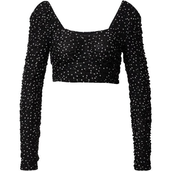 EDITED Tričko Vally čierna / biela 36064026