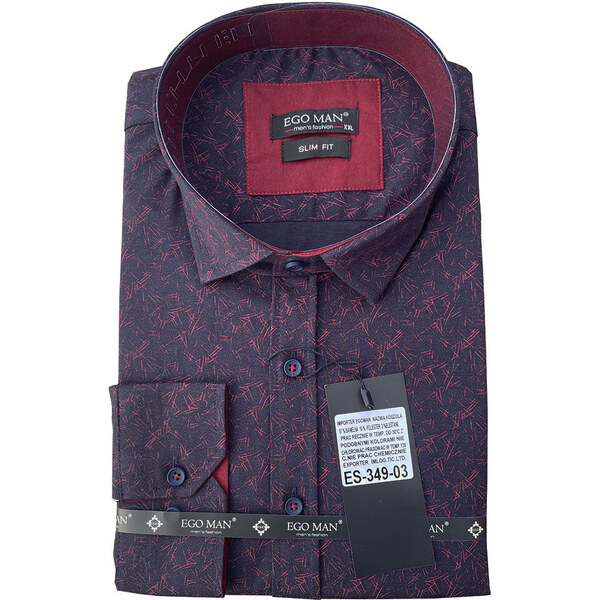 EGO MAN košeľa pánska ES-349-03 slim fit 35987517