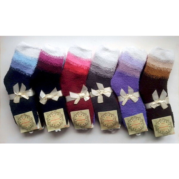 Dámske ponožky chlpaté 3 páry 66793933