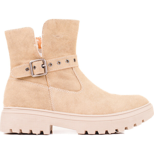 Goodin Béžové dámske čižmy GD-TL40DK.BE 36066237