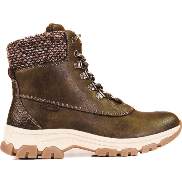 Goodin Hnedé dámske traperky na platforme GD-WL-52KH 36066248