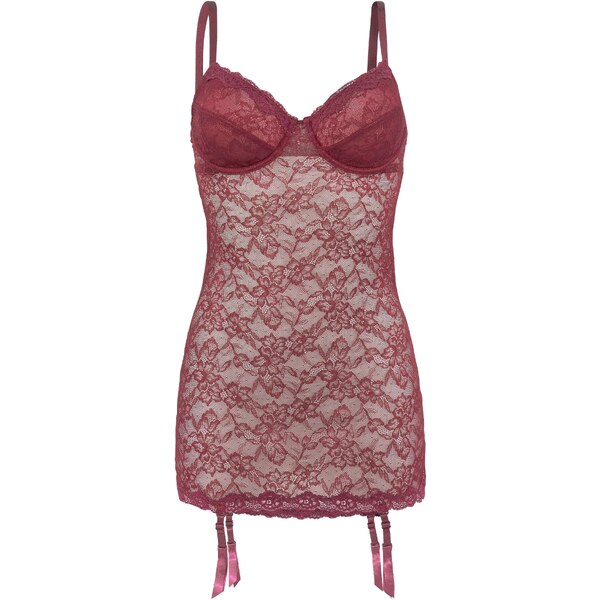 LASCANA Negližé burgundská 54248060