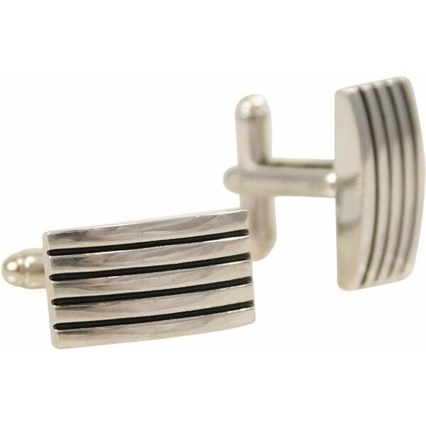 Elegantné manžetové gombíky s pásikmi Chattier 36111005