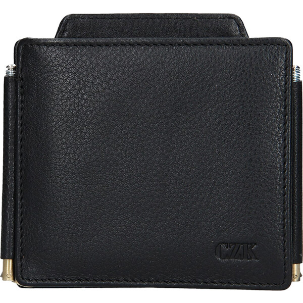 Pánska kožená peňaženka dolárovka LAGEN 50371 - ČIERNA - BLK 36122554