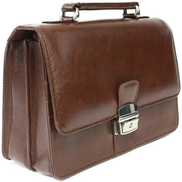 Arwel Hnedá pánska kožená dokladová etue s držadlom 611-2411A-40 36559993