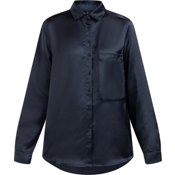 DreiMaster Klassik Blúzka námornícka modrá 63143019