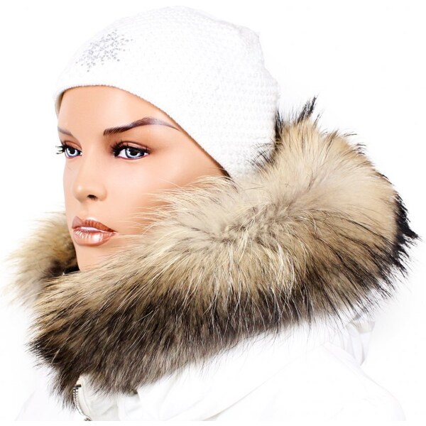 Sikora Kožušinový lem na kapucňu - golier medvedíkovec M 44/31 (64 cm) 36131662