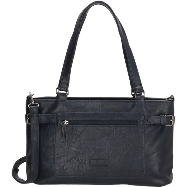 Beagles Tmavomodrá prešívaná kabelka na rameno „Sophie“ 36133111