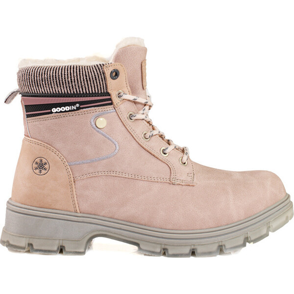 Goodin Zateplené béžové traperky GD-CC-34NU 36135372