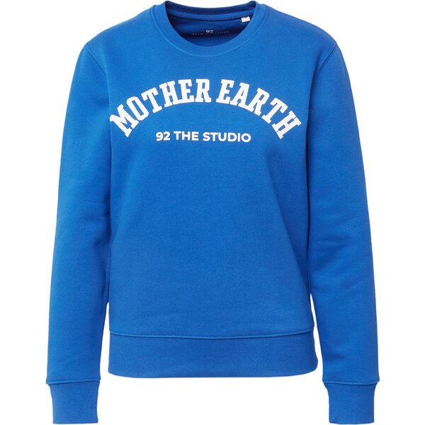 92 The Studio Mikina nebesky modrá / biela 57773805