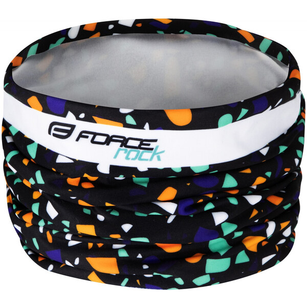 FORCE šatka ROCK jar/jeseň, čierno-oranžová UNI 36058530