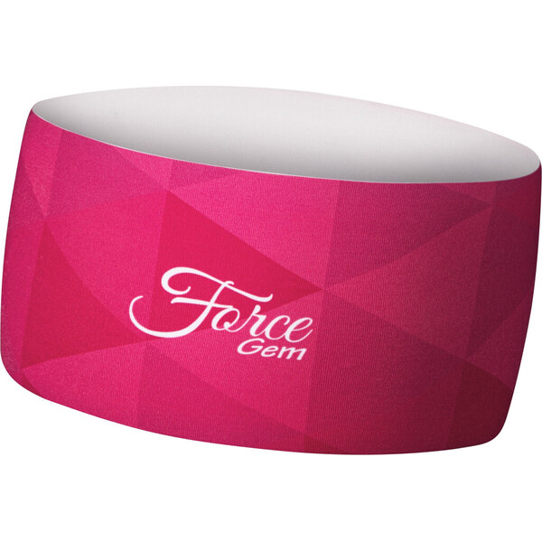 FORCE čelenka GEM šport nezúžená, ružová, UNI 36058887