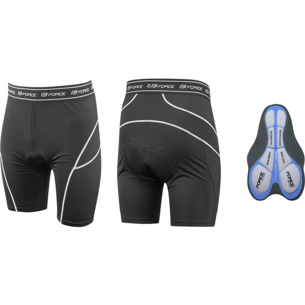 Force vložka vnútorná pre MTB nohavice krátke 36059422
