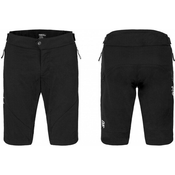 ROCK MACHINE krátke nohavice RACE PANTS pánske čierne 36059425