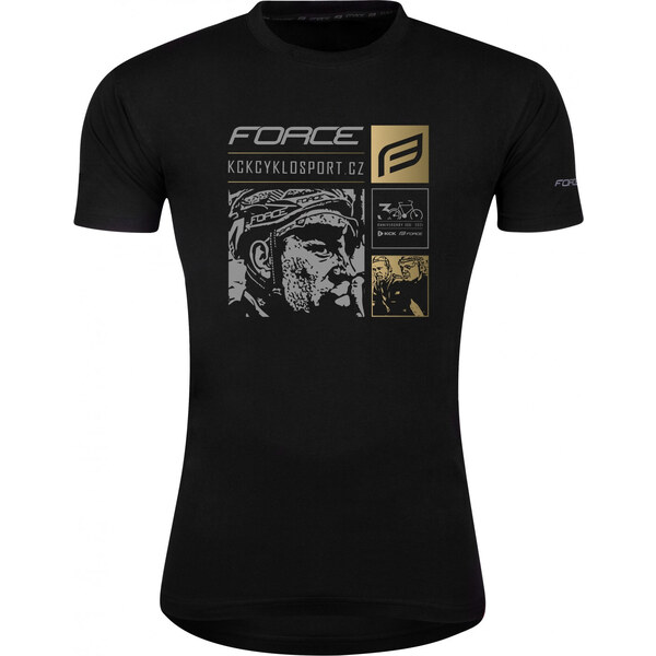 FORCE tričko 30 LET limitovaná edícia, čierne 36059436
