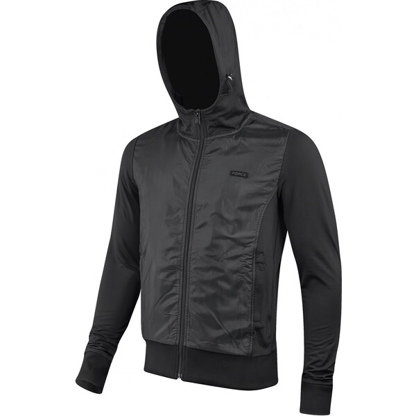 FORCE mikina/bunda ELEGANT celorozepínacia,čierna 60928413