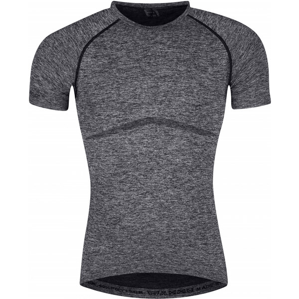 FORCE tričko funkčné SOFT krátky rukáv, šedé 36059502