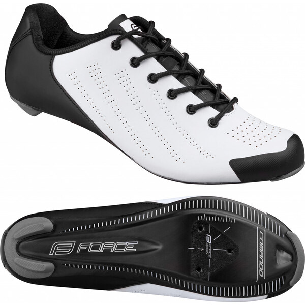 FORCE tretry COMANDO CARBON, biele 36376491