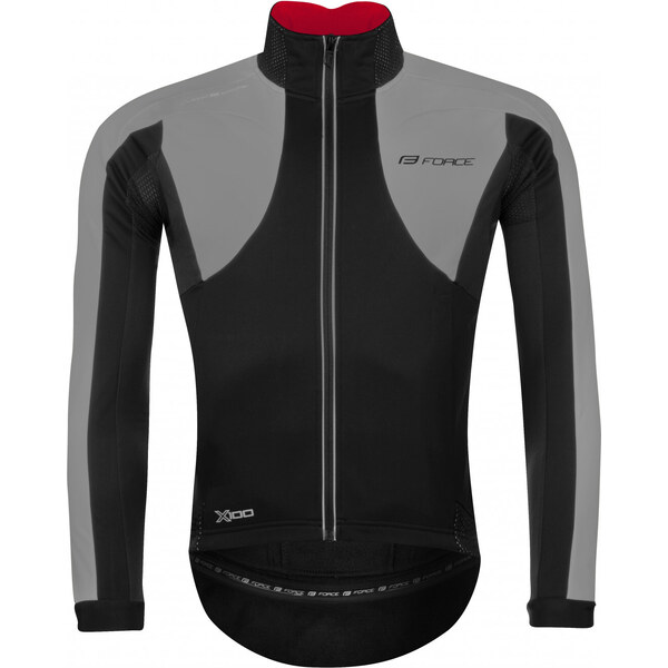 FORCE bunda X100 zimná, čierno-šedá 36059606