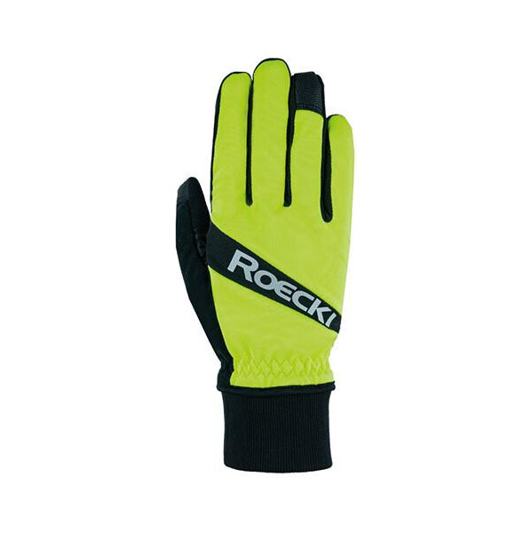 ROECKL Rukavice cyklistické zimné ROFAN neónová žltá 66840354