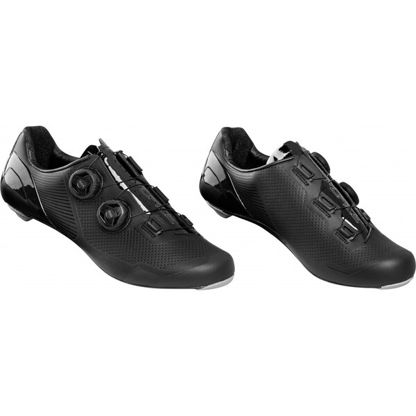 FORCE tretry ROAD WARRIOR CARBON, čierne 63702939