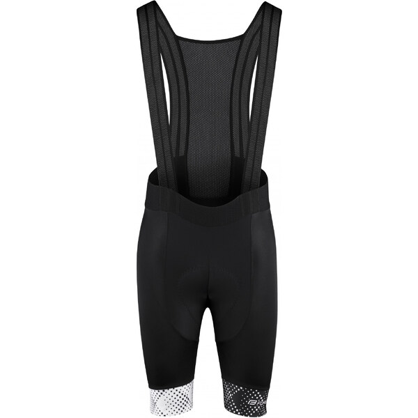 Force kraťasy vision s trakmi a vložkou, čierno-biele 36059892