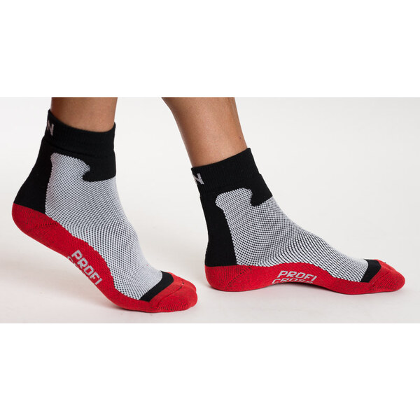 Svitoni Ponožky CDN cross country červená-čierna 58443838