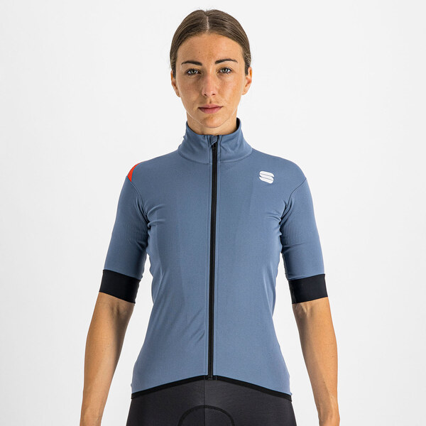 Sportful Fiandre Light NoRain bunda s kr. rukávom, dámska, tmavomodrá 58444074