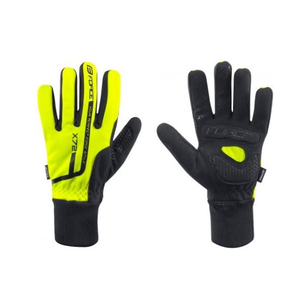 Force zimné rukavice X72, fluo 36061040
