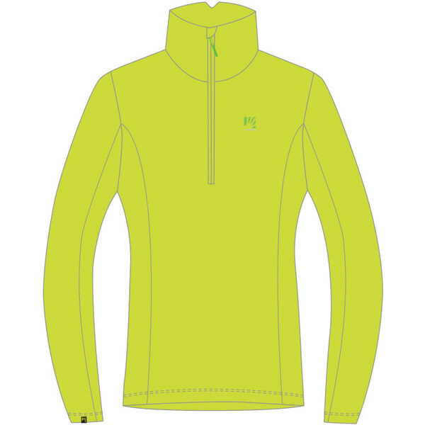 Karpos PIZZOCCO HALF-ZIP detská flíska žltá S. 58443500