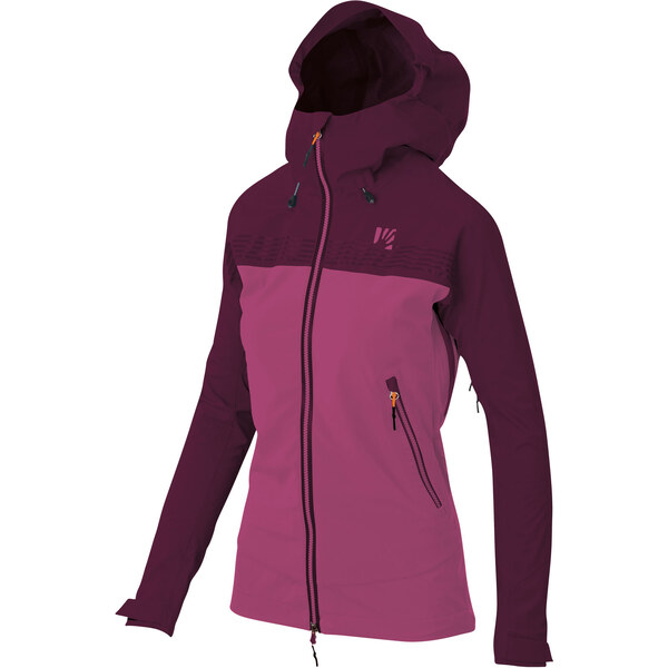 Karpos JORASSES PLUS outdoorová bunda, dámska, ružová/bordová 58443065