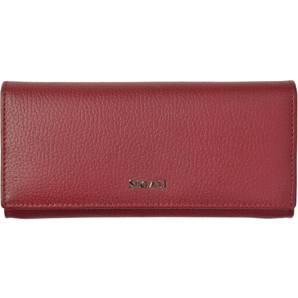 SEGALI Dámska kožená peňaženka 7409 rojo 66589221