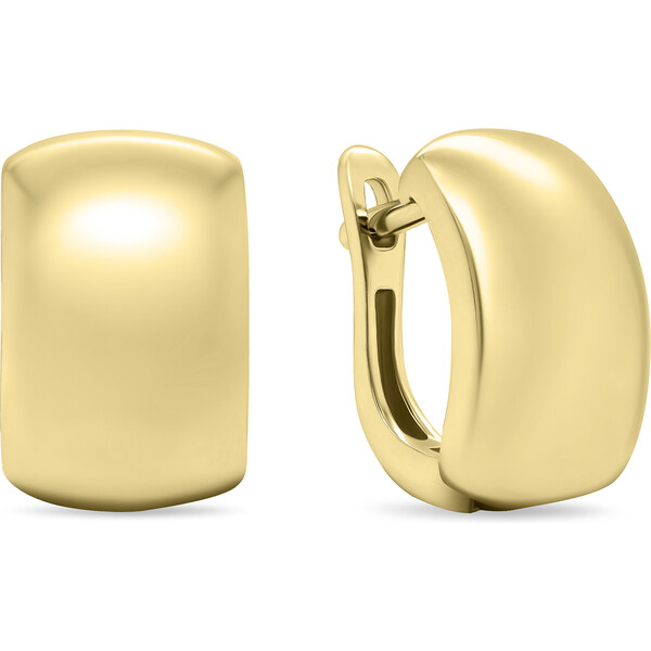 Brilio Silver Módne pozlátené visiace náušnice EA673Y 66588357