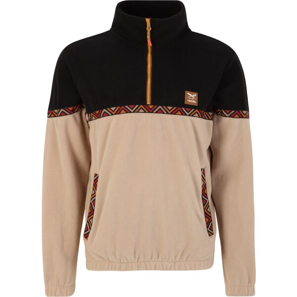 Iriedaily Sveter Monte Noe kaki / oranžová / červená / čierna 36288955