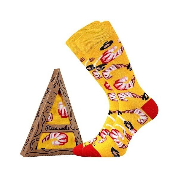 PIZZA veselé ponožky Lonka Seafood 38-41 1 pár 36289618