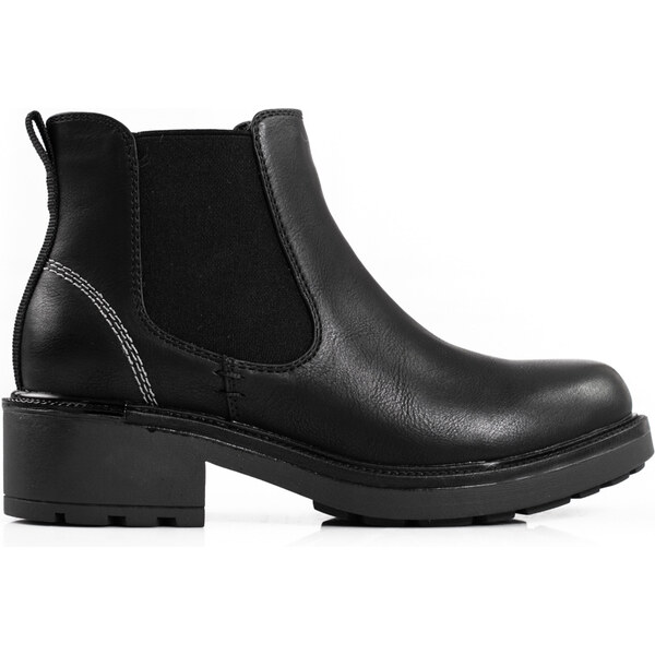 Goodin Čierne nízke chelsea topánky GD-WL-53B 36324807