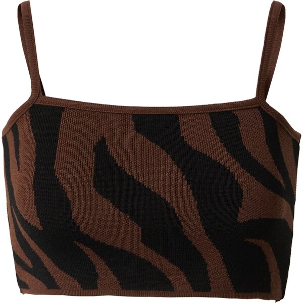 A LOT LESS Top Pauline hnedá 54238209