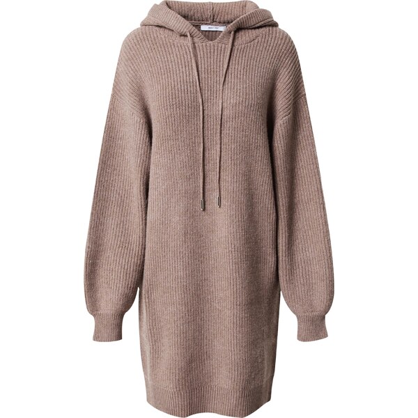 ABOUT YOU Pletené šaty Milly hnedá melírovaná 54235864