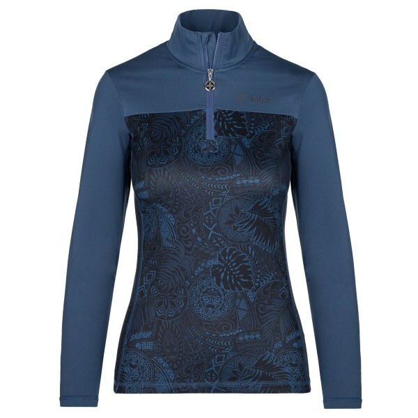 Dámske funkčné tričko s dlhým rukávom Kilpi LEEMA-W tmavo modrá 35987087